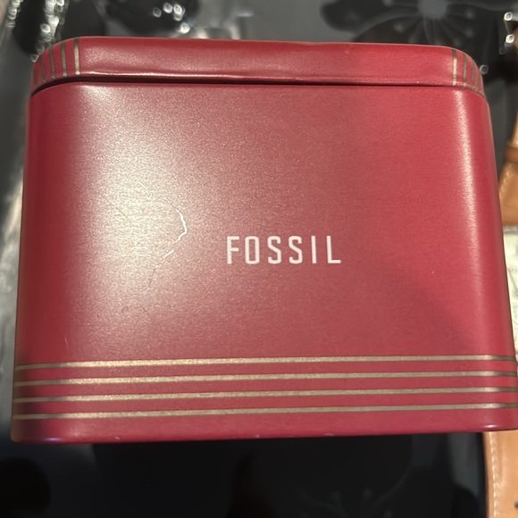 Fossil watch with original tin box - Picture 6 of 7